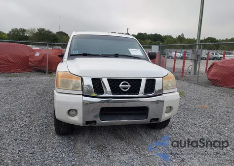 2012 Nissan Titan Sv из США, поврежденный, VIN 1N6BA0EC2CN330655